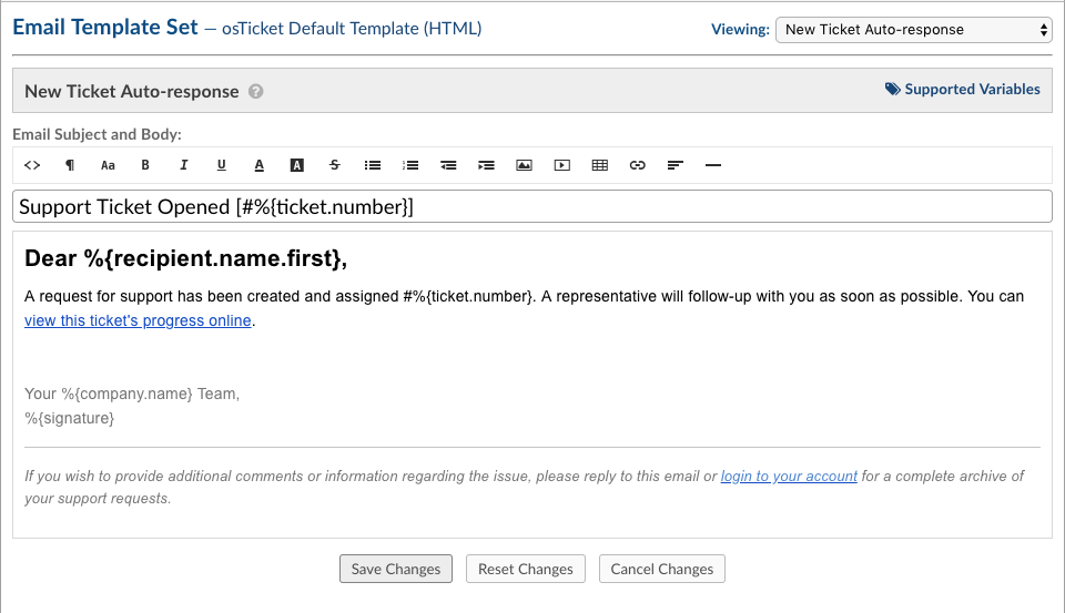 Templates Osticket 1 14 1 Documentation