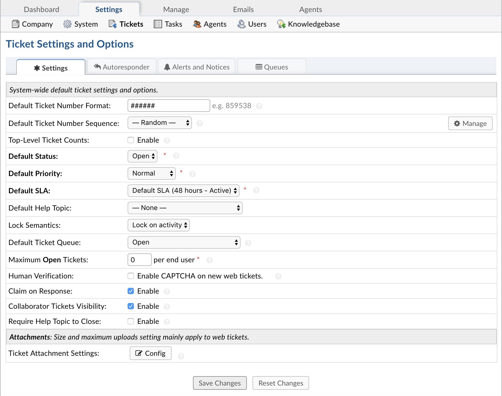 Tickets Settings Osticket 1 14 1 Documentation