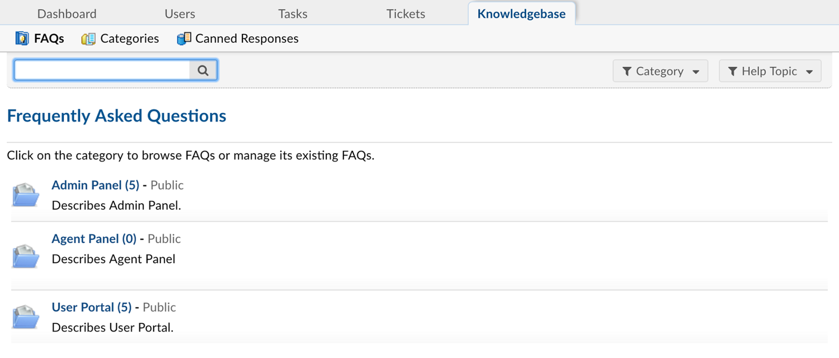 Knowledgebase FAQs