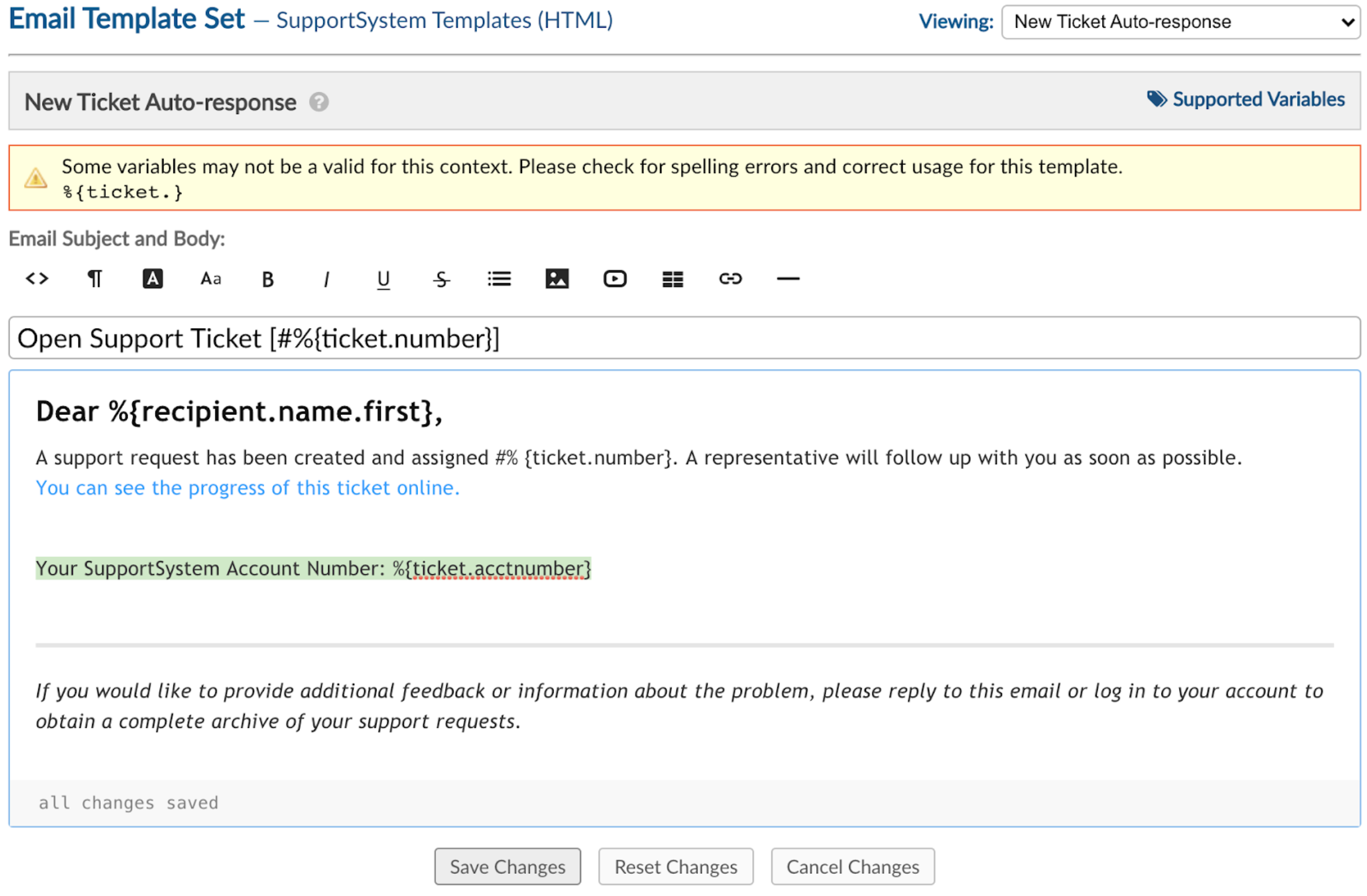 Custom Variables Three