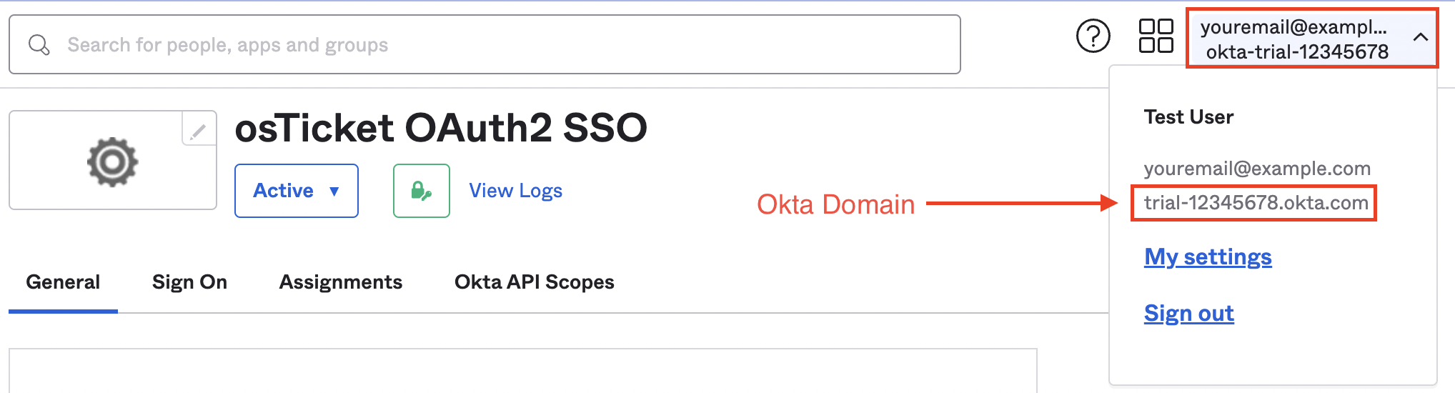 Okta Domain