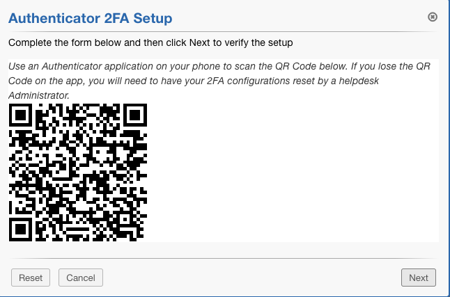 2FA QR Code