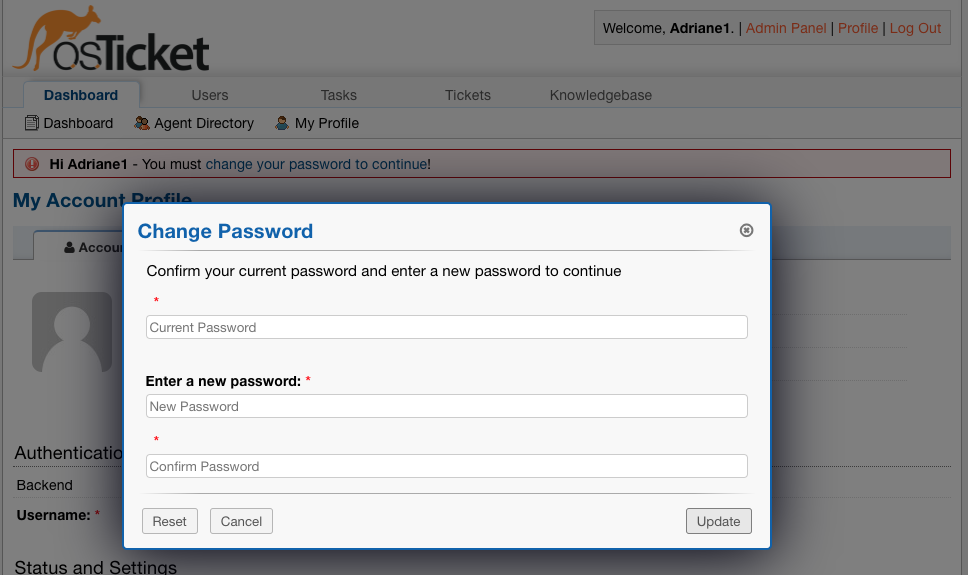 Enforce on Login