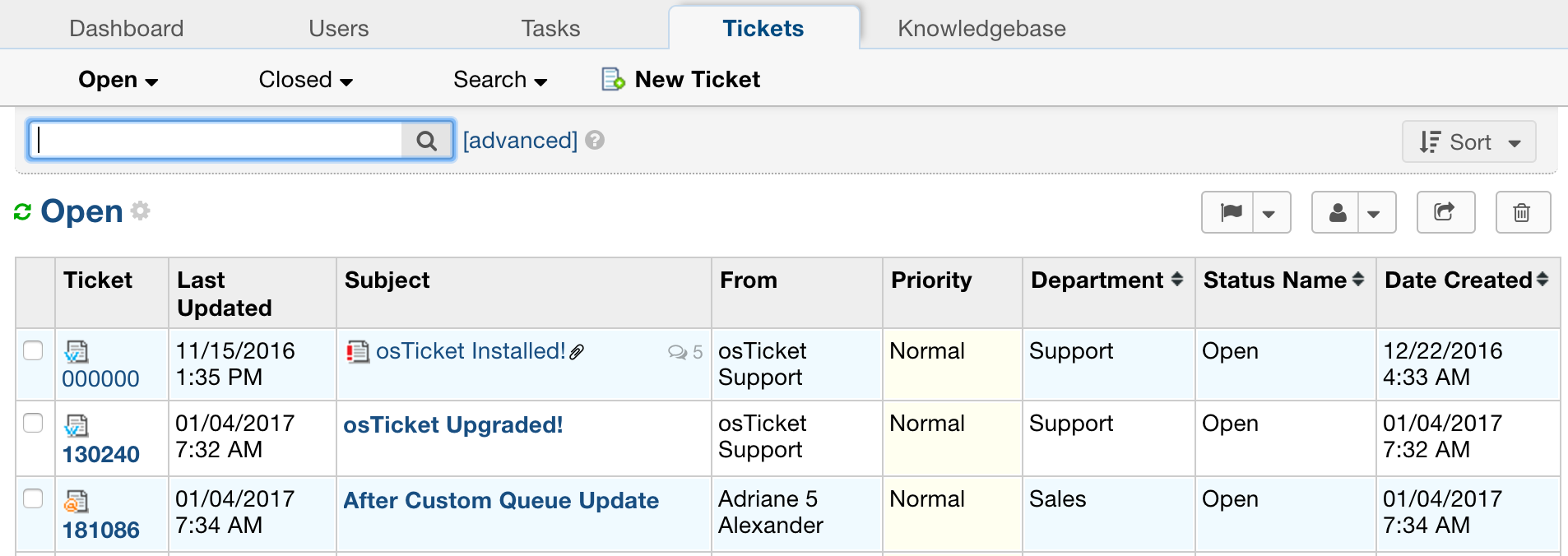 After Adding Custom Columns